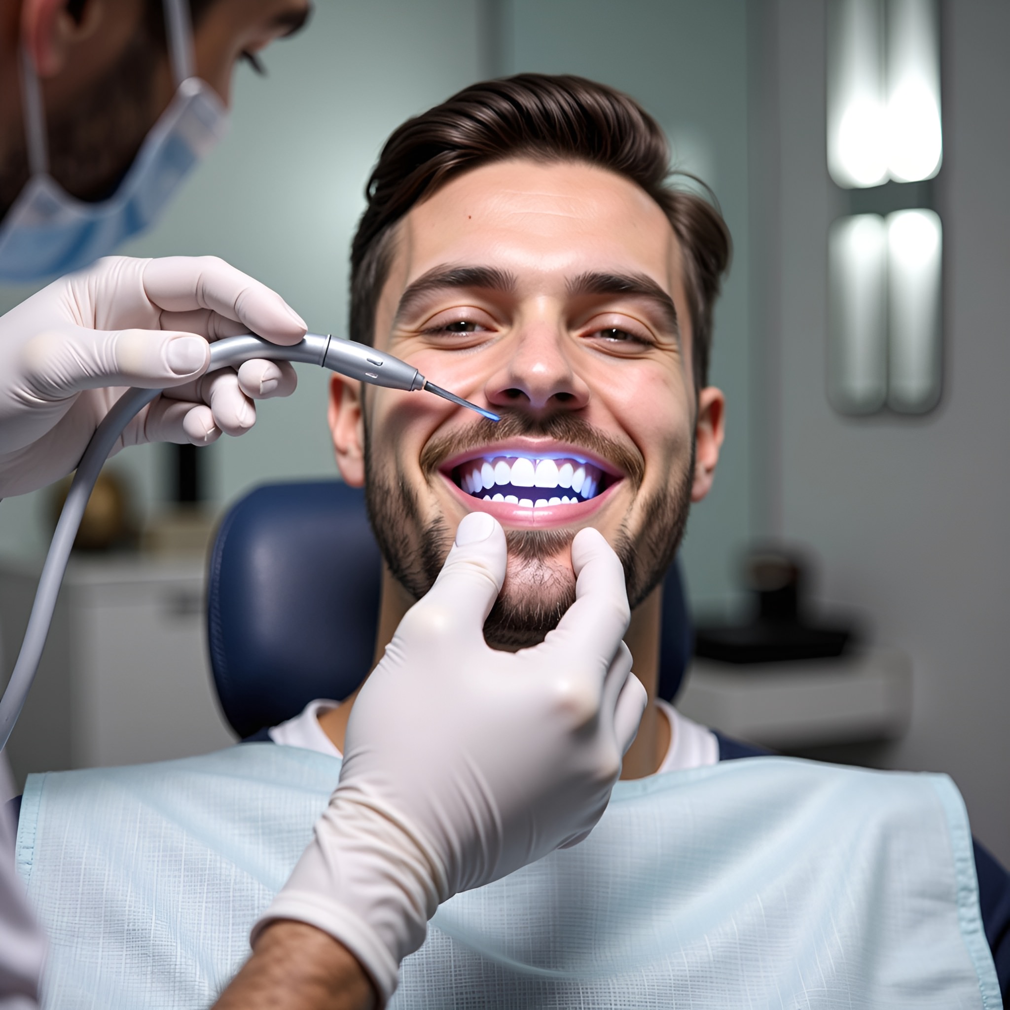 ما الفرق بين تنظيف الأسنان وتبييضها؟